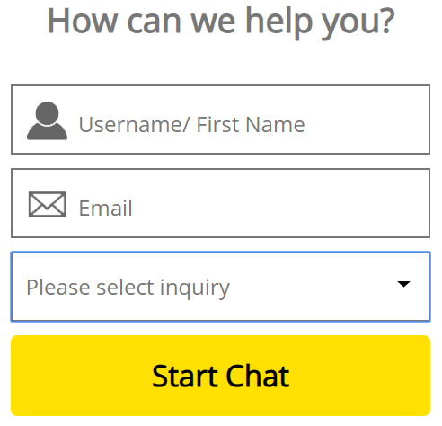 The live-chat window at Dafabet