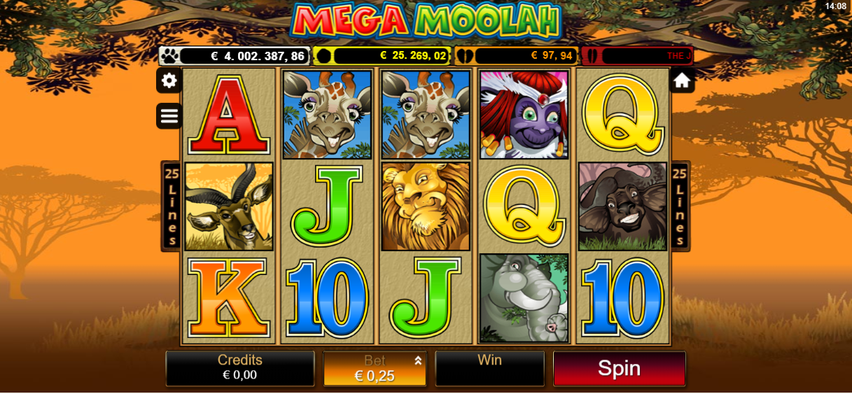 playing mega moolah on mobile at the online casino sportsbet.io