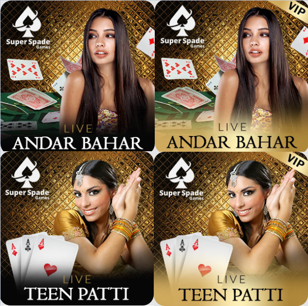 Andar Bahar and Teen Patti